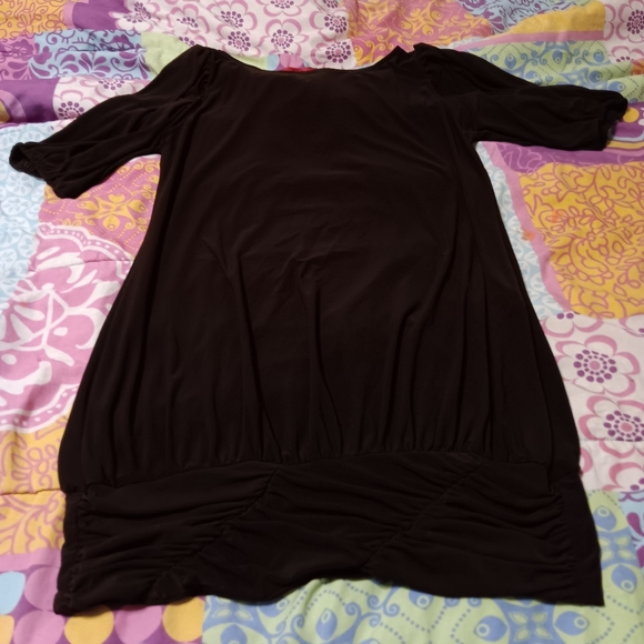 🎠 Carina mini dress women's brown L - Picture 2 of 8